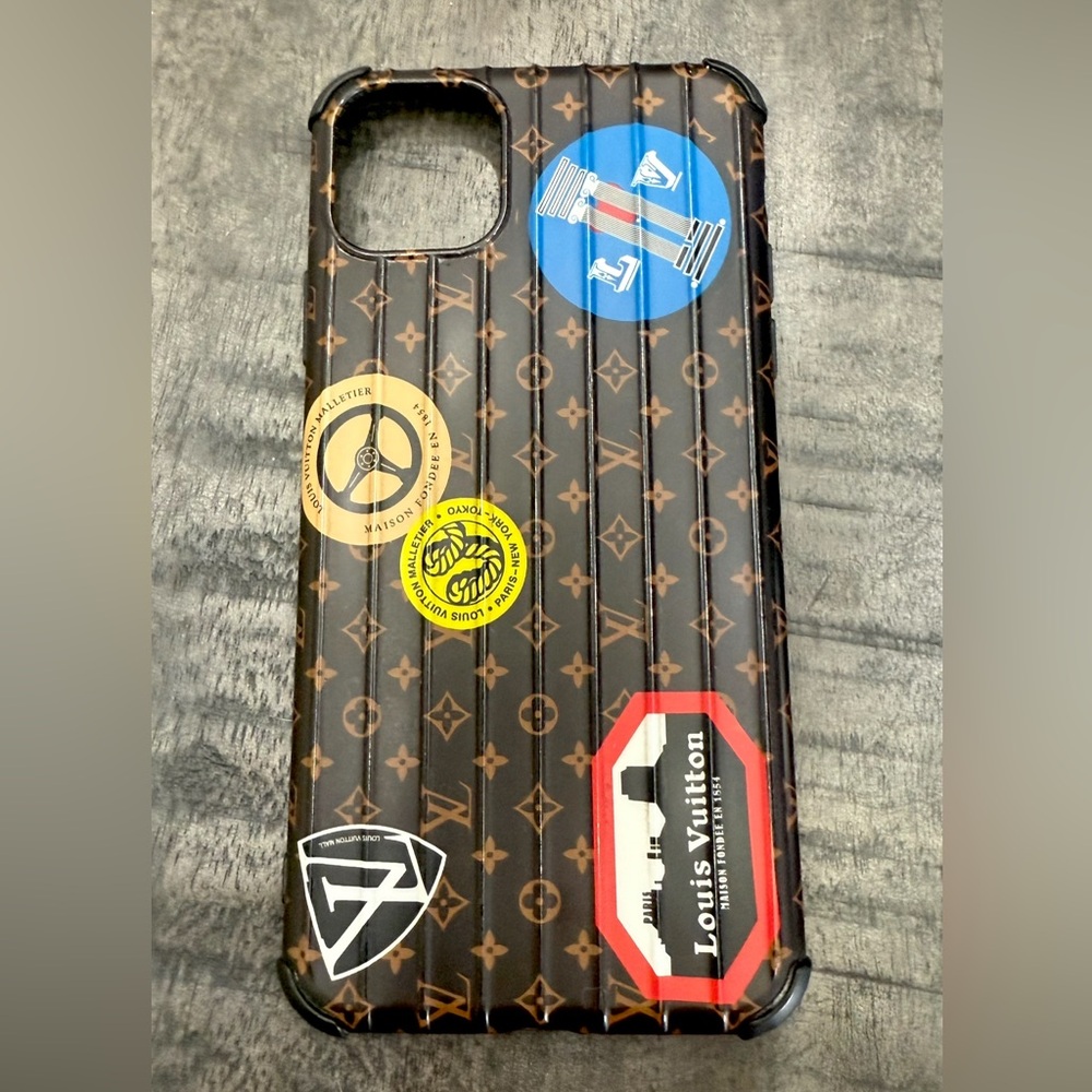 S.L. Fashions Multicolor Sticker Phone Case